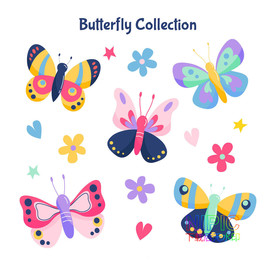 大全ai卡通图片美丽的背景图