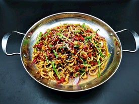 平锅鱿鱼丝