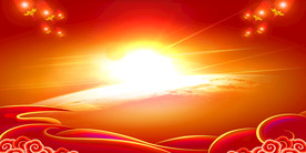 中国风 水墨 喜庆背景