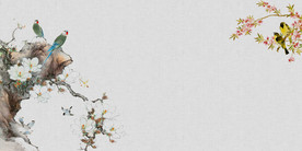 中国风 水墨 喜庆背景