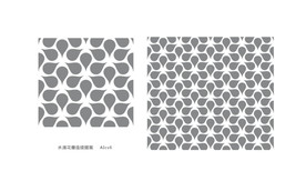 花朵底纹   水滴花朵四方连续