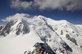 雪山 山峰