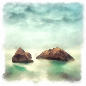 山水画