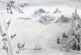 山水画