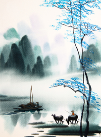 山水画