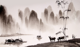 山水画