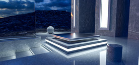 C4D 模型炫酷舞台场景