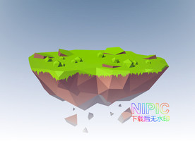 lowpoly小岛