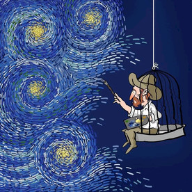 梵高星空