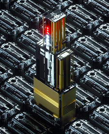 C4D模型主驱动器主机