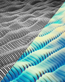 C4D模型射线管子结构组织