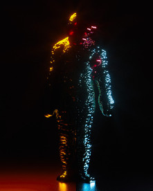 C4D模型惊悚动画人像