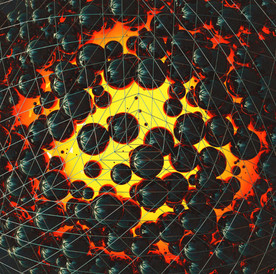 C4D模型黑色橡胶硅胶软珠子