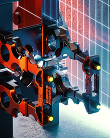 C4D模型设备零件仪器结构