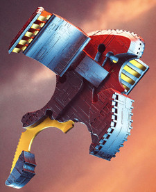 C4D模型设备零件仪器结构