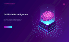 AI人工智能 背景模板