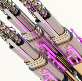 C4D模型设备零件仪器结构