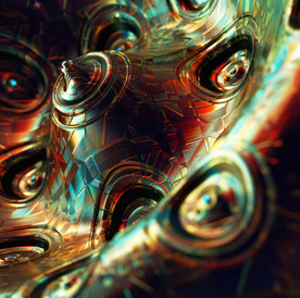 C4D模型设备零件仪器结构表面