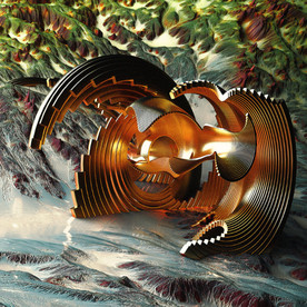 C4D模型零件岩石机械石头石块