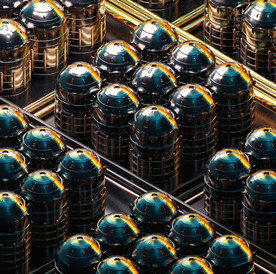 C4D模型金属罐子储藏