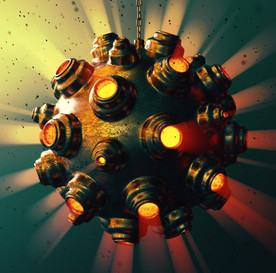 C4D模型设备零件仪器结构表面