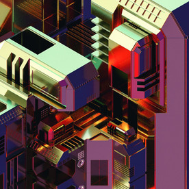 C4D模型设备零件仪器结构表面