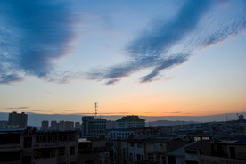 小县城的黄昏