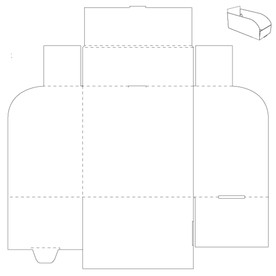 纸盒刀模横切结构设计啤位
