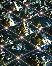 C4D模型设备零件线体结构纤体