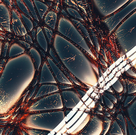 C4D模型金属动物皮肤表皮细胞