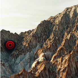 C4D模型山体石头表面