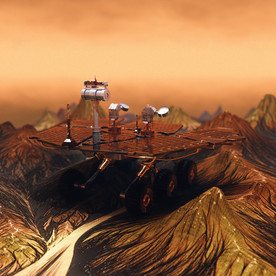 C4D模型山体石头岩石探测器