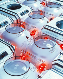 C4D模型水库储水器机器设备