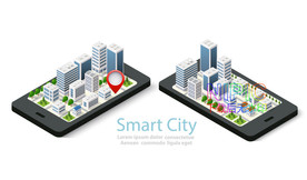 2.5d手机智慧城市