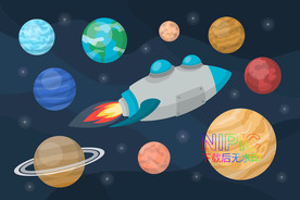 卡通星球行星