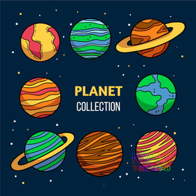 卡通星球行星