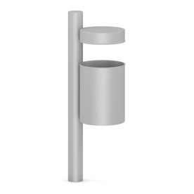 C4D模型公共路边垃圾桶箱