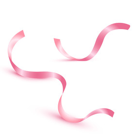 粉色丝带ai矢量图