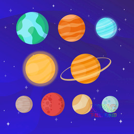 卡通星球行星