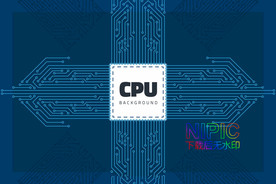 cpu芯片背景