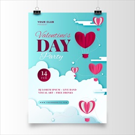 情人节海报