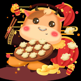 牛卡通形象 (73)