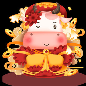 牛卡通形象 (80)