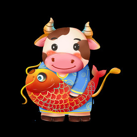 牛卡通形象 (121)