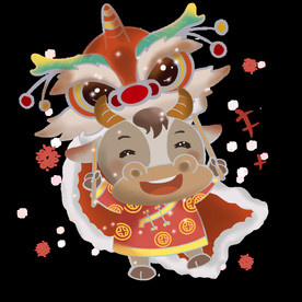 牛卡通形象 (235)