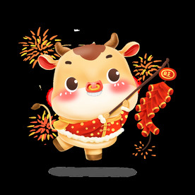 牛卡通形象 (237)