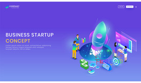商务启动概念