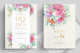 婚礼 结婚 请柬 邀请函