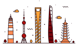 城市  地标 建筑素材