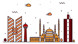 城市  地标 建筑素材